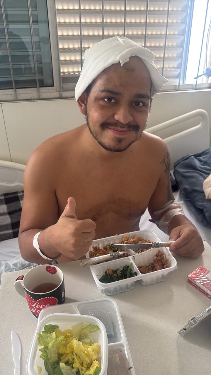 Gabriel no Hospital João XXIII